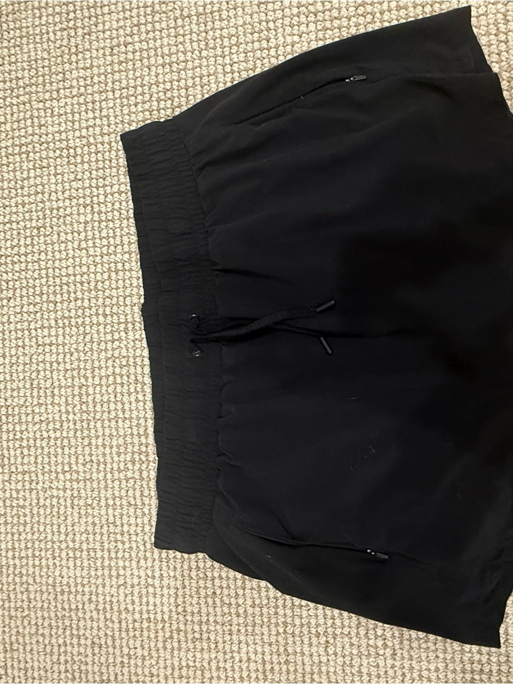all in motion Women's Black Athletic Skort with Zip Pockets